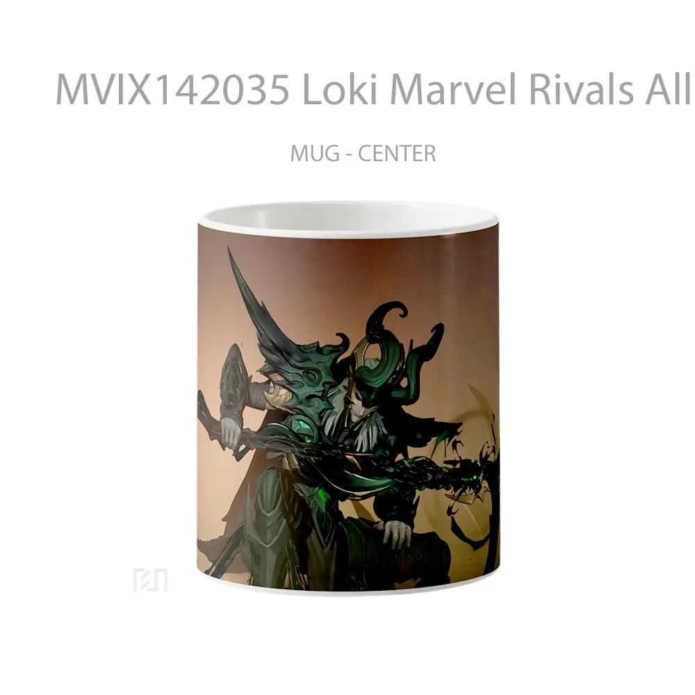 Mug Loki Marvel Rivals All Butcher Ski Gelas Superhero