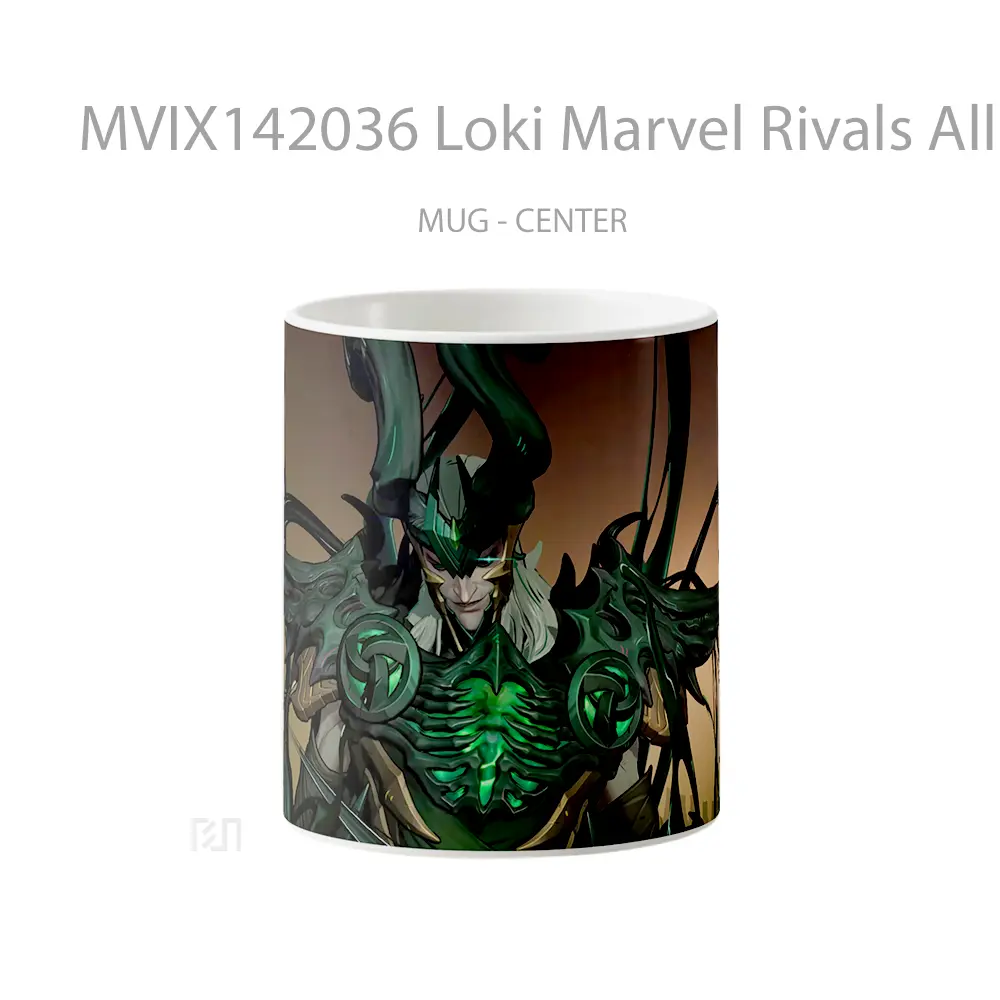 Mug Loki Marvel Rivals All Butcher Ski Gelas Superhero