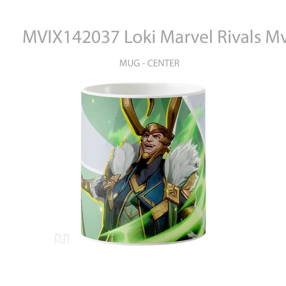 Mug Loki Marvel Rivals Mv Gelas Superhero