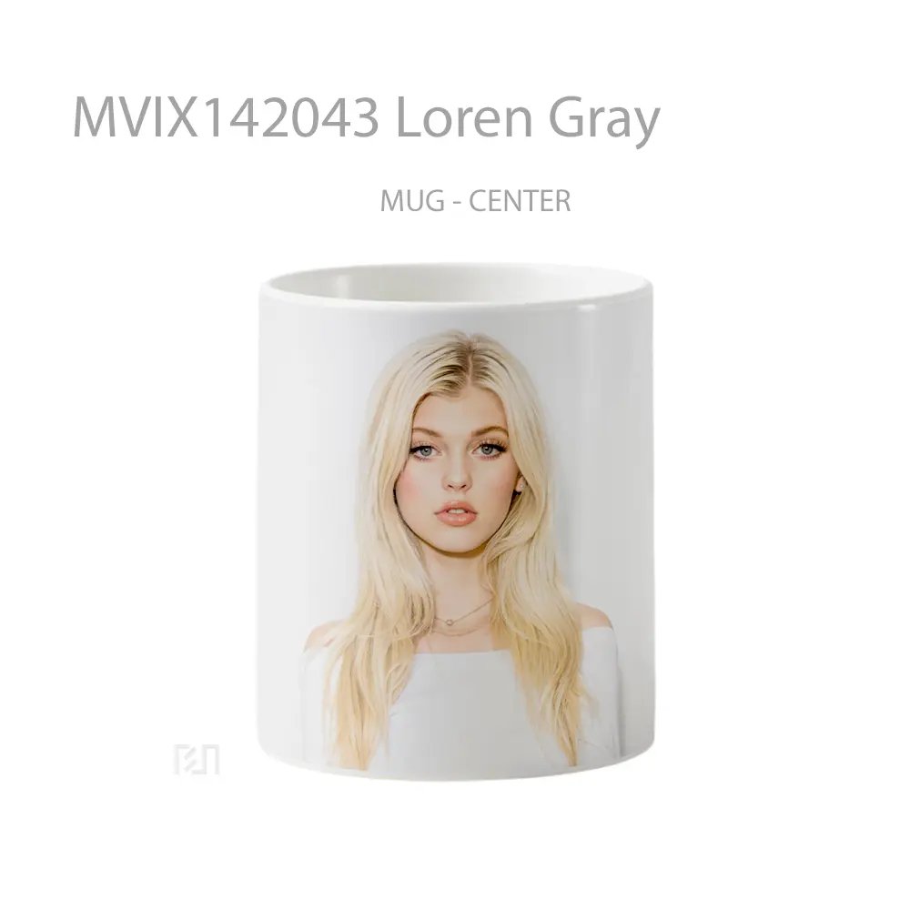 Mug Loren Gray Gelas Keramik Unik