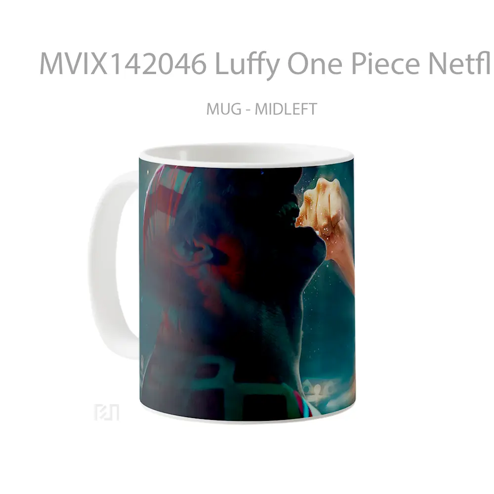 Mug Luffy One Piece Netflix Cangkir Anime - All-side / Desain