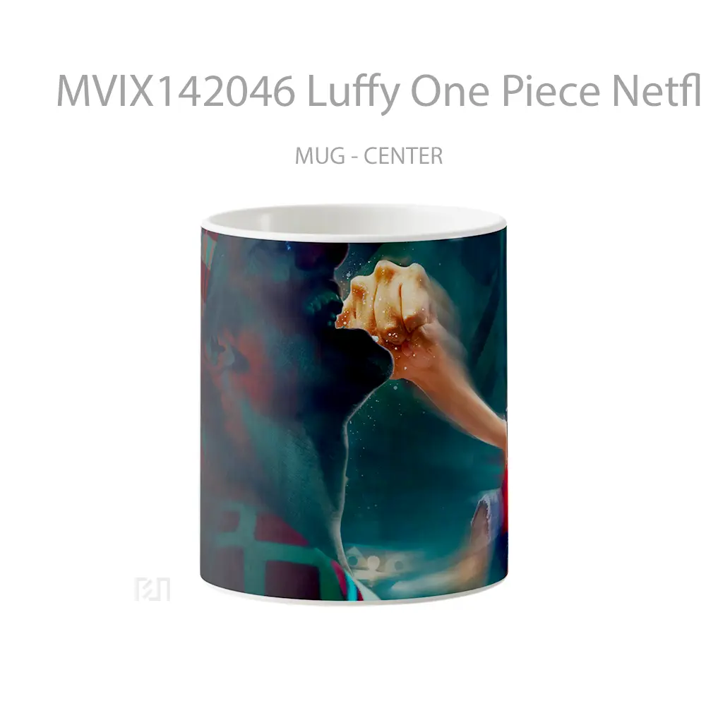 Mug Luffy One Piece Netflix Cangkir Anime