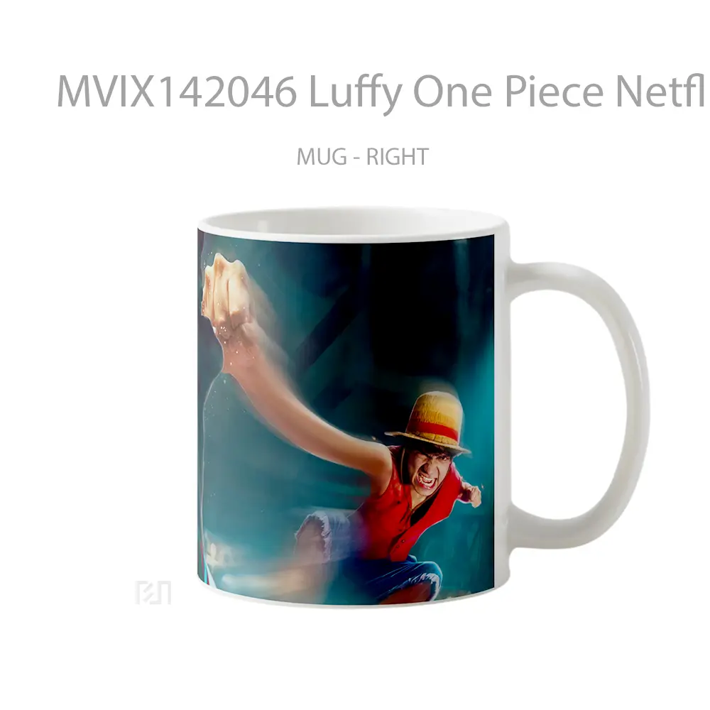 Mug Luffy One Piece Netflix Cangkir Anime - All-side / Desain