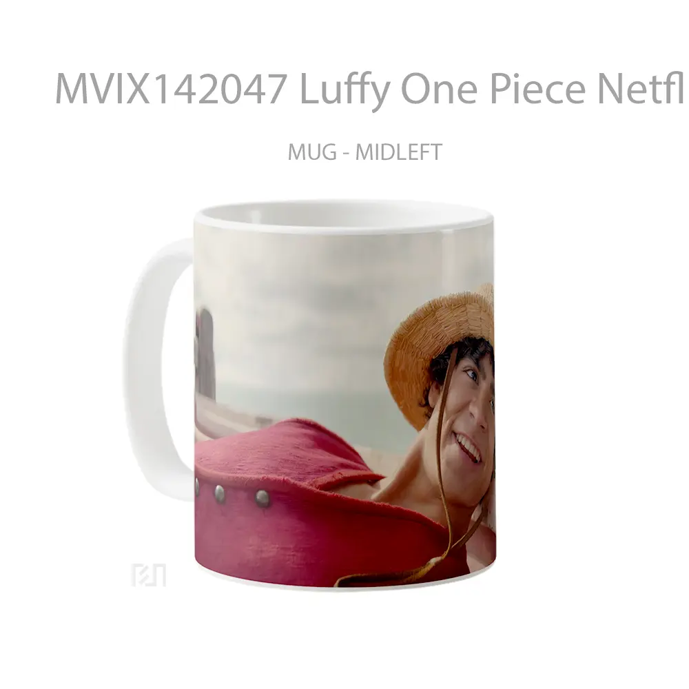 Mug Luffy One Piece Netflix Series Cangkir Anime - All-side / Desain