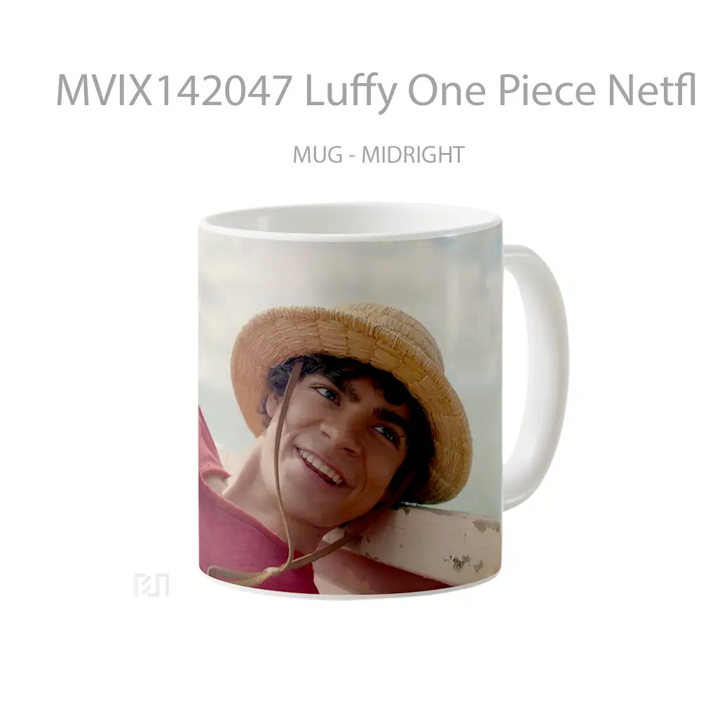 Mug Luffy One Piece Netflix Series Cangkir Anime - All-side / Desain