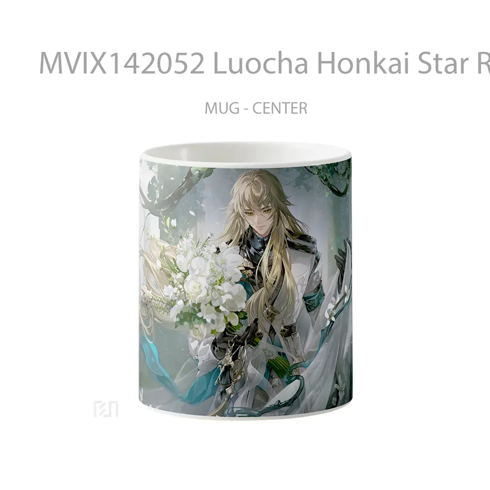 Mug Luocha Honkai Star Rail Gelas Keramik Unik