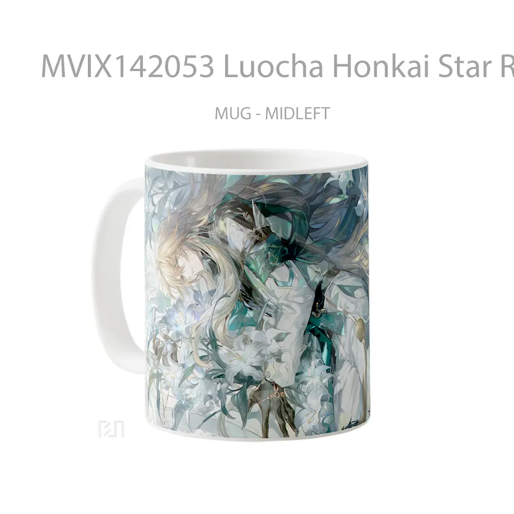 Mug Luocha Honkai Star Rail Gelas Keramik Unik - All-side / Desain