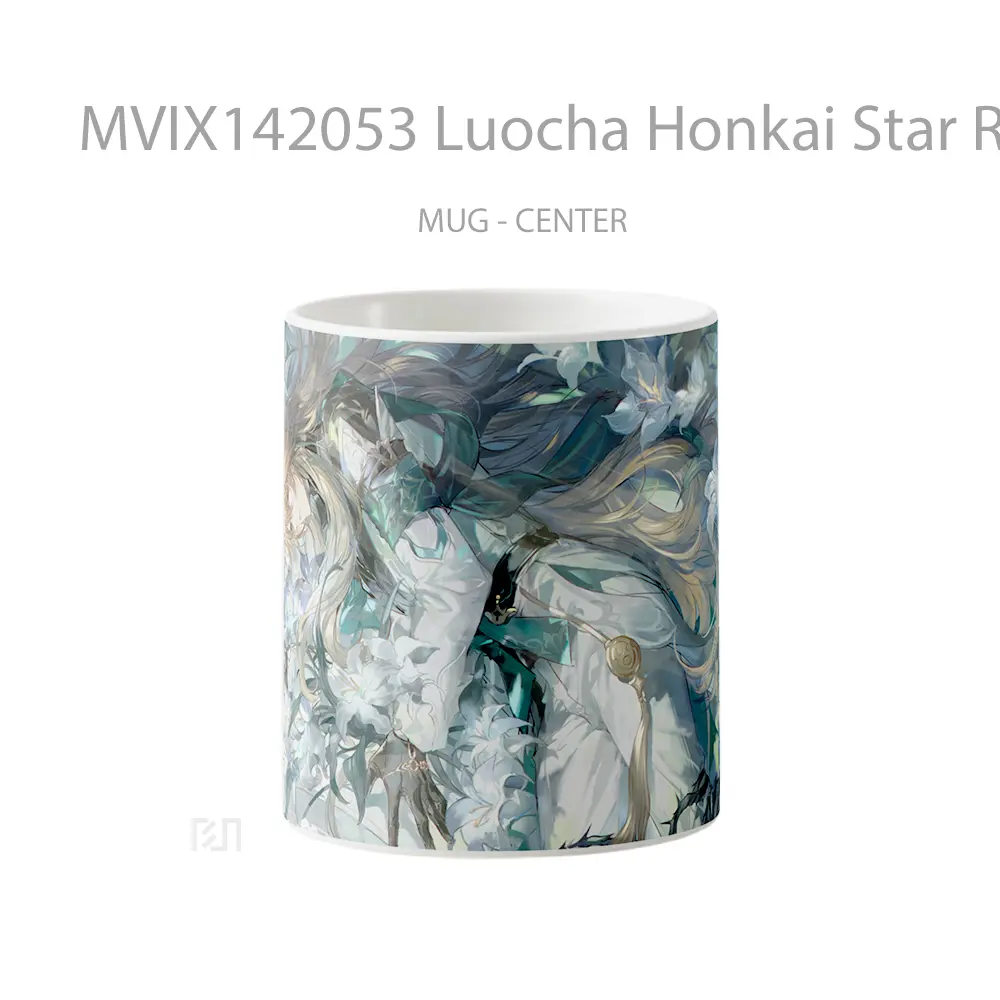 Mug Luocha Honkai Star Rail Gelas Keramik Unik