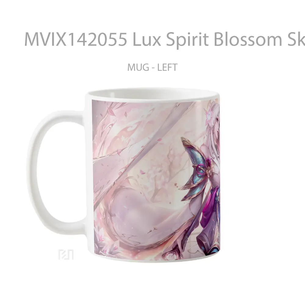 Mug Lux Spirit Blossom Skin Lol Splash Art Cangkir Gamer - All-side / Desain