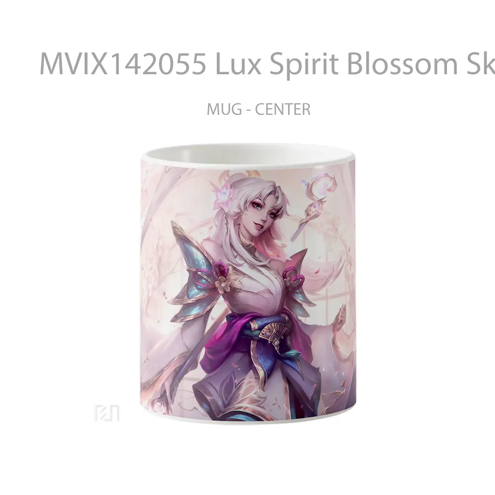 Mug Lux Spirit Blossom Skin Lol Splash Art Cangkir Gamer