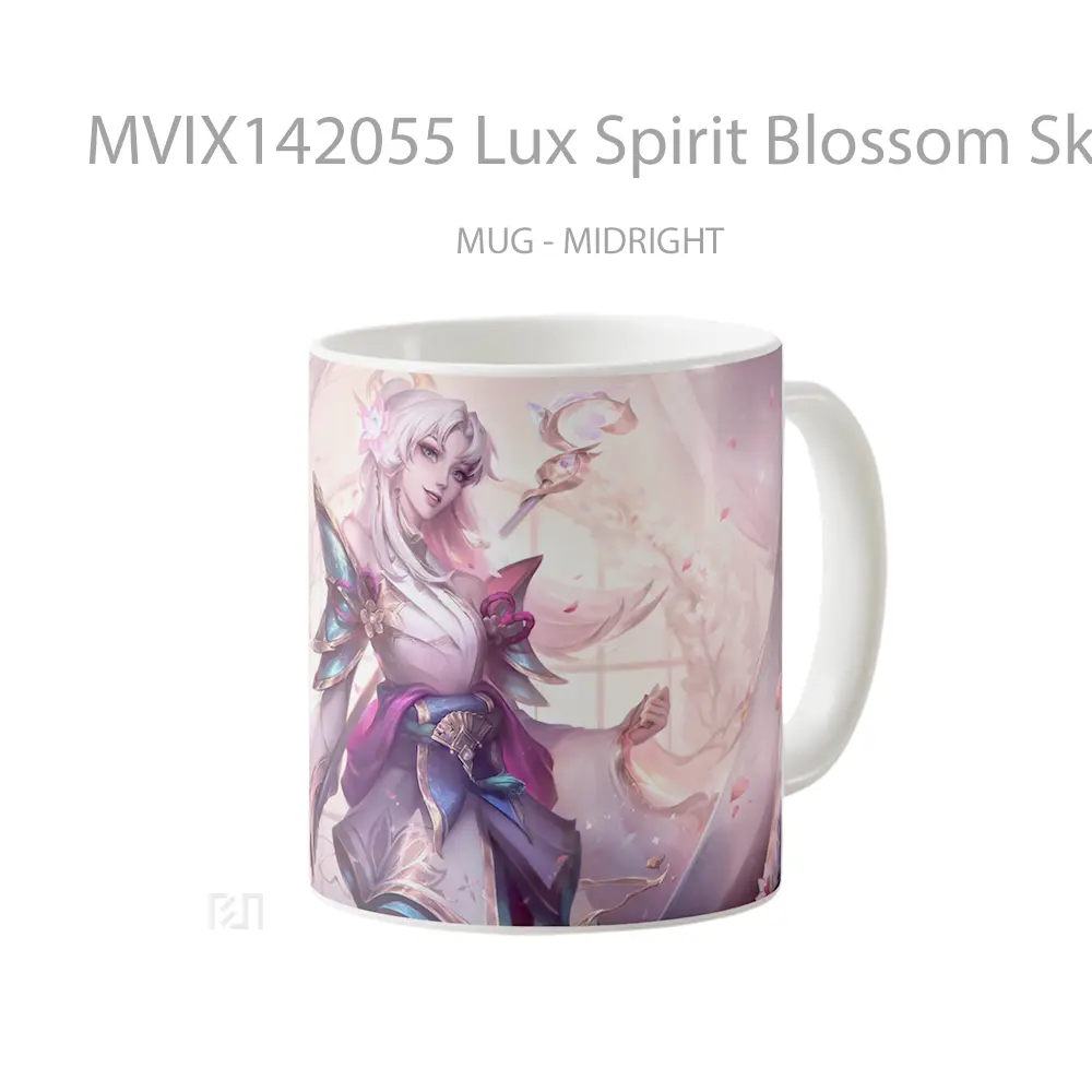 Mug Lux Spirit Blossom Skin Lol Splash Art Cangkir Gamer - All-side / Desain