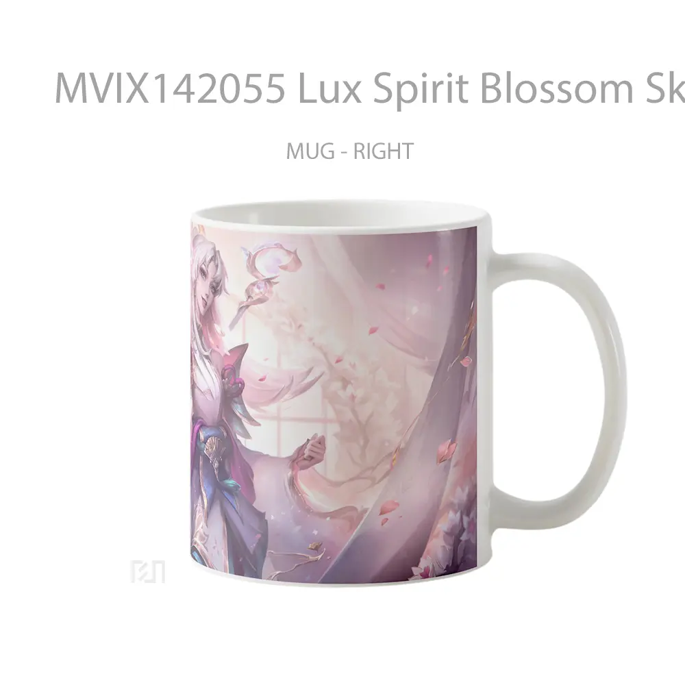 Mug Lux Spirit Blossom Skin Lol Splash Art Cangkir Gamer - All-side / Desain
