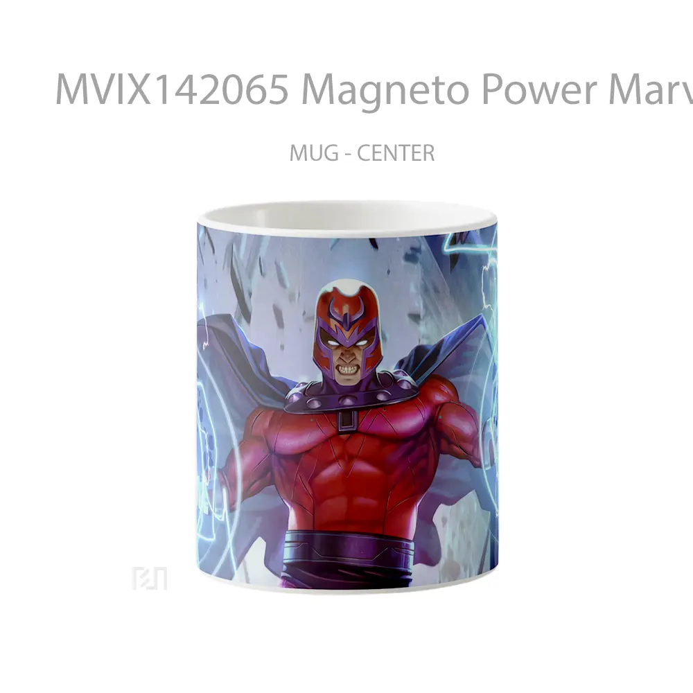 Mug Magneto Power Marve Gelas Keramik Unik