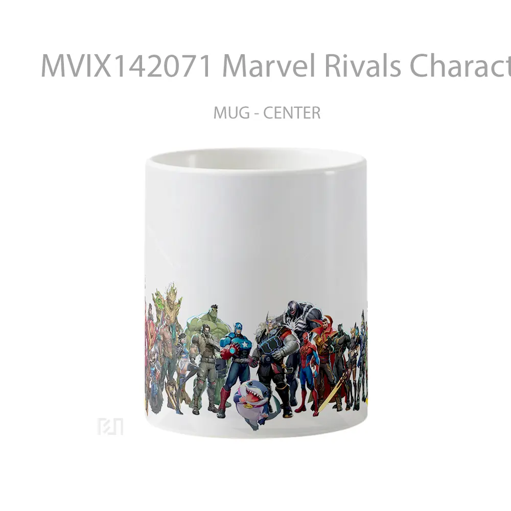 Mug Marvel Rivals Character Gelas Superhero