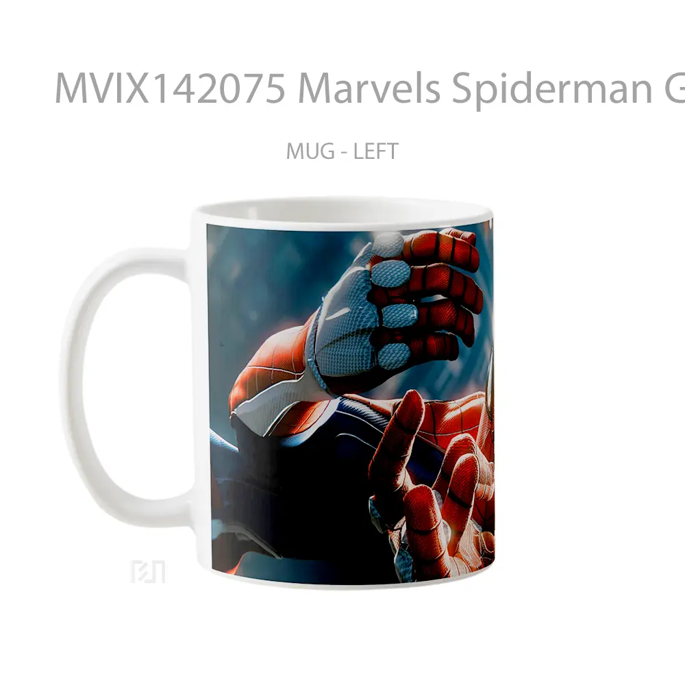 Mug Marvels Spiderman Game Gelas Superhero - All-side / Desain