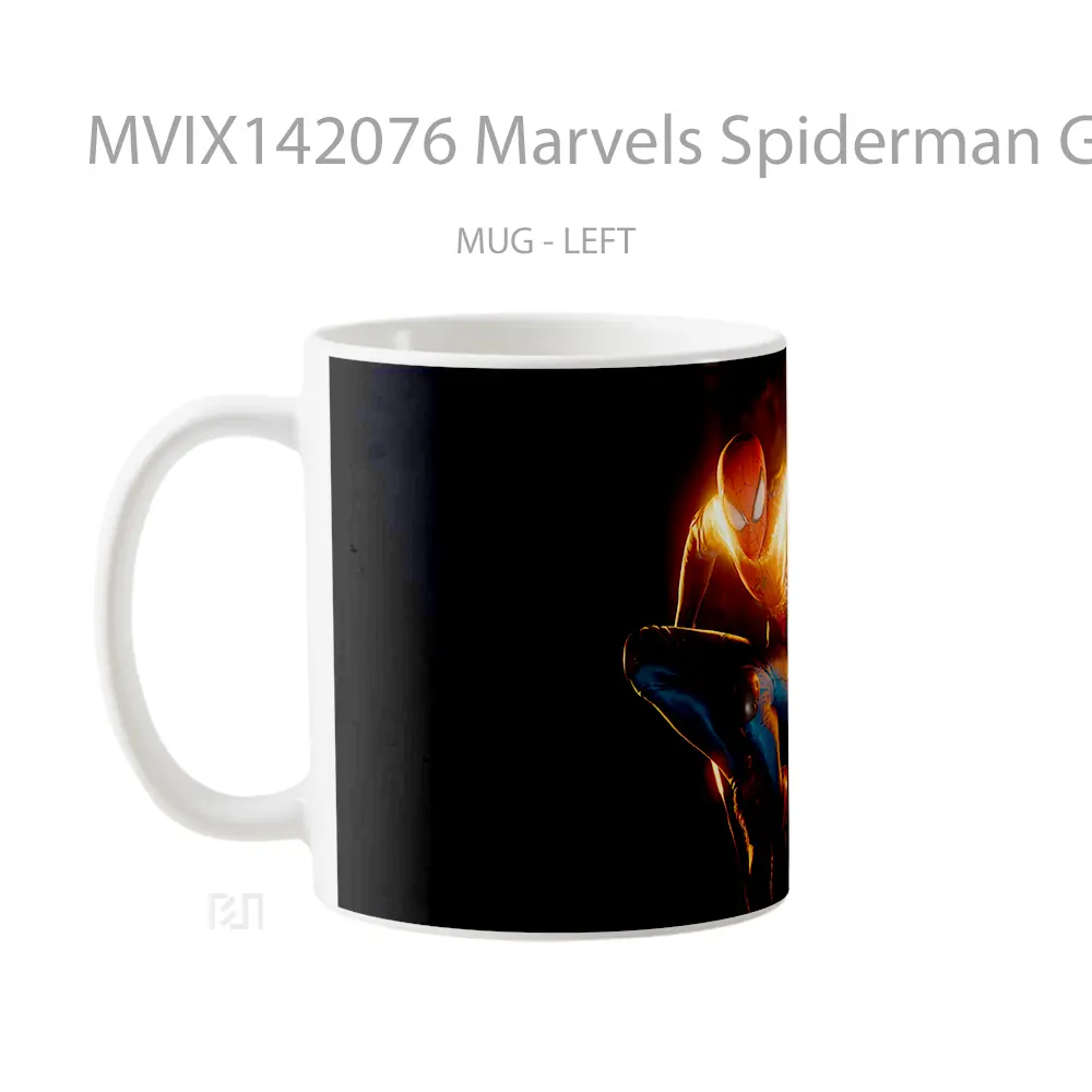 Mug Marvels Spiderman Game Gelas Superhero - All-side / Desain