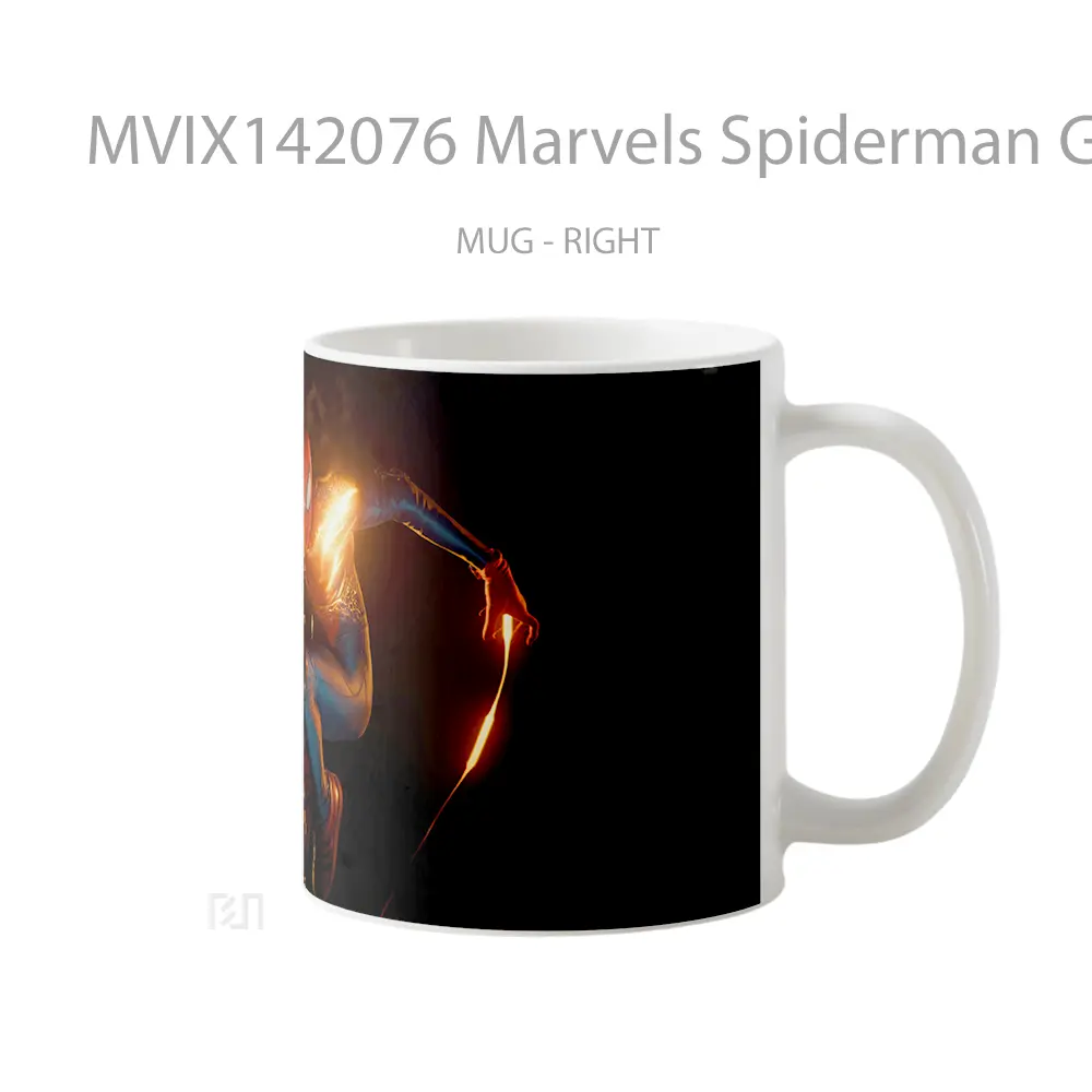 Mug Marvels Spiderman Game Gelas Superhero - All-side / Desain