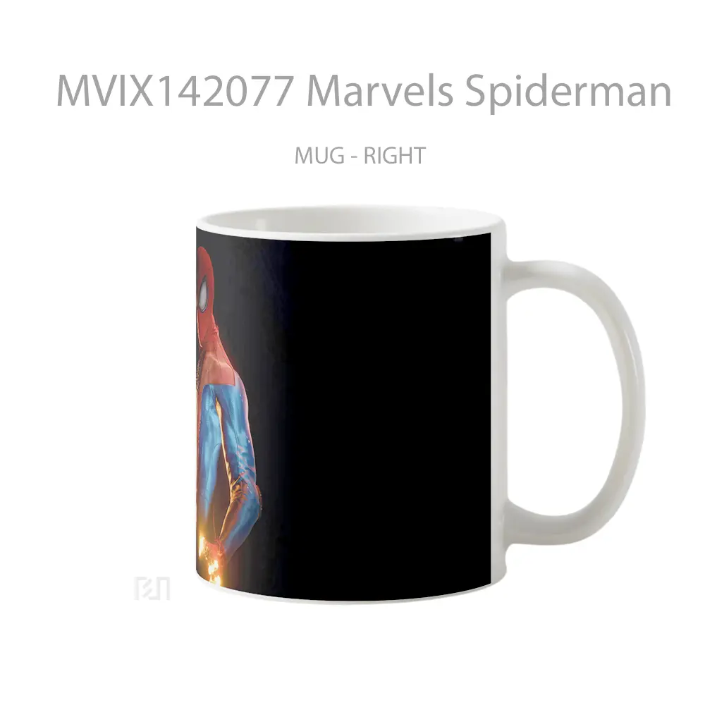Mug Marvels Spiderman Gelas Superhero - All-side / Desain