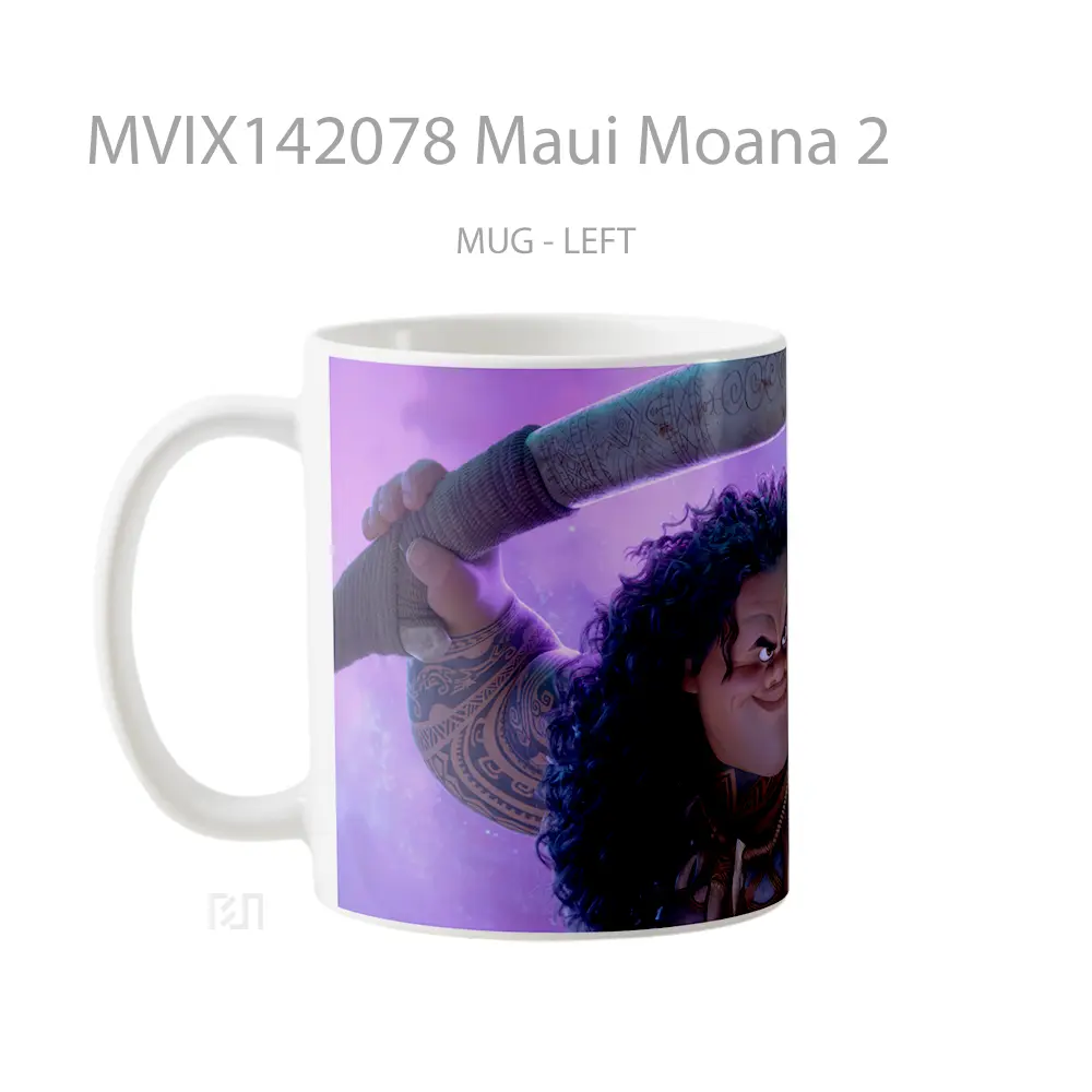 Mug Maui Moana 2 Gelas Keramik Unik - All-side / Desain