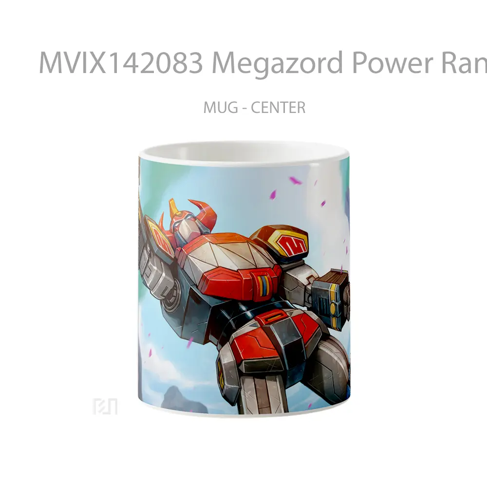 Mug Megazord Power Rangers Fortnite Gelas Keramik Unik