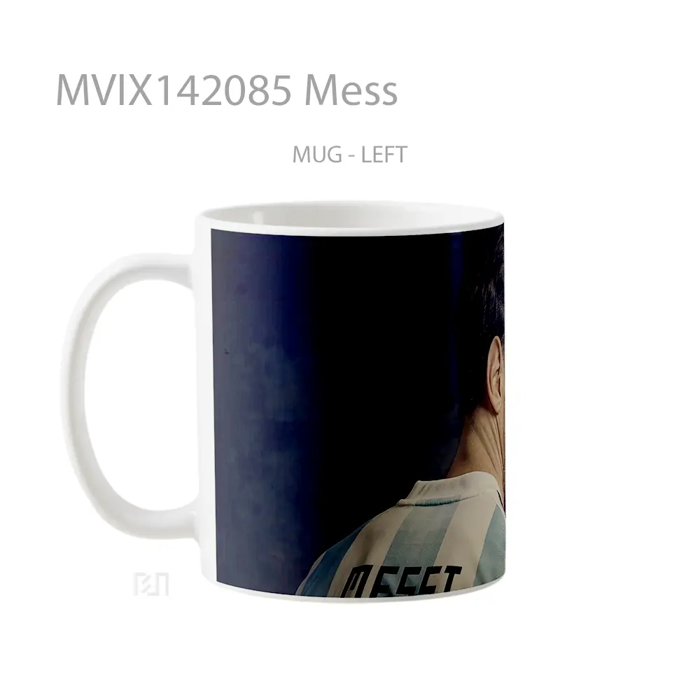 Mug Mess Gelas Keramik Unik - All-side / Desain