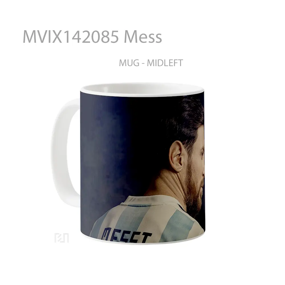 Mug Mess Gelas Keramik Unik - All-side / Desain