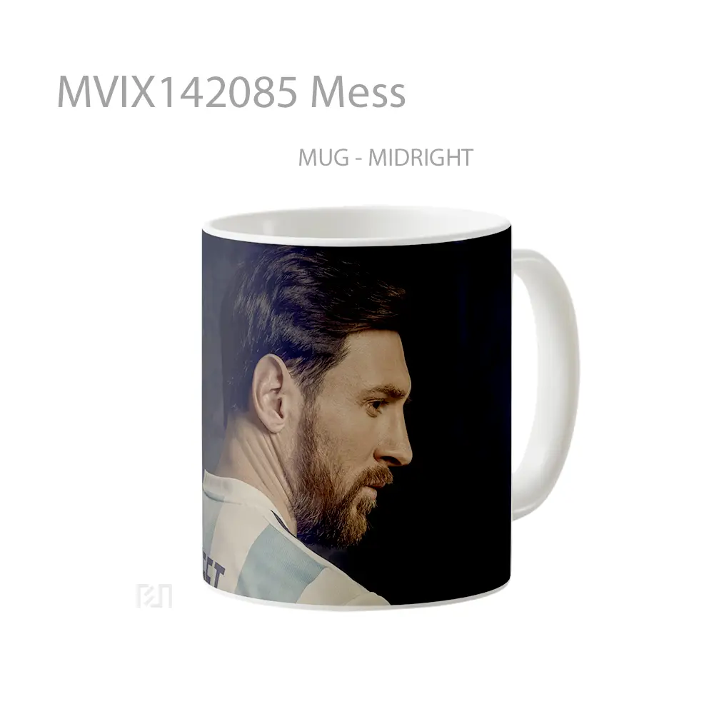 Mug Mess Gelas Keramik Unik - All-side / Desain