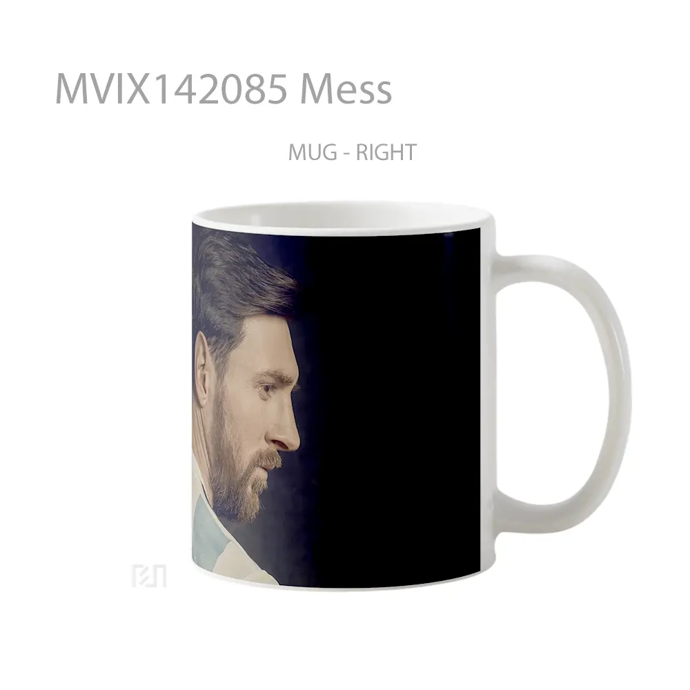 Mug Mess Gelas Keramik Unik - All-side / Desain
