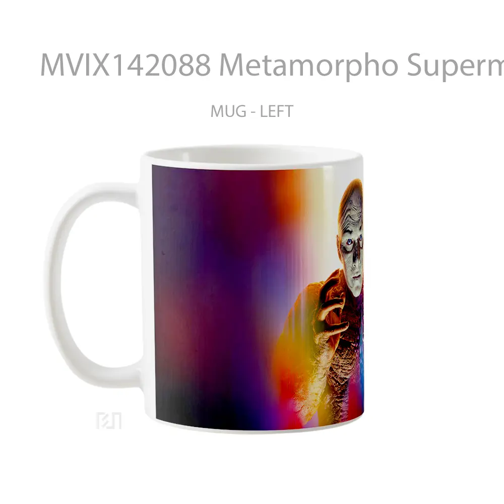 Mug Metamorpho Superman 2025 Gelas Superhero - All-side / Desain