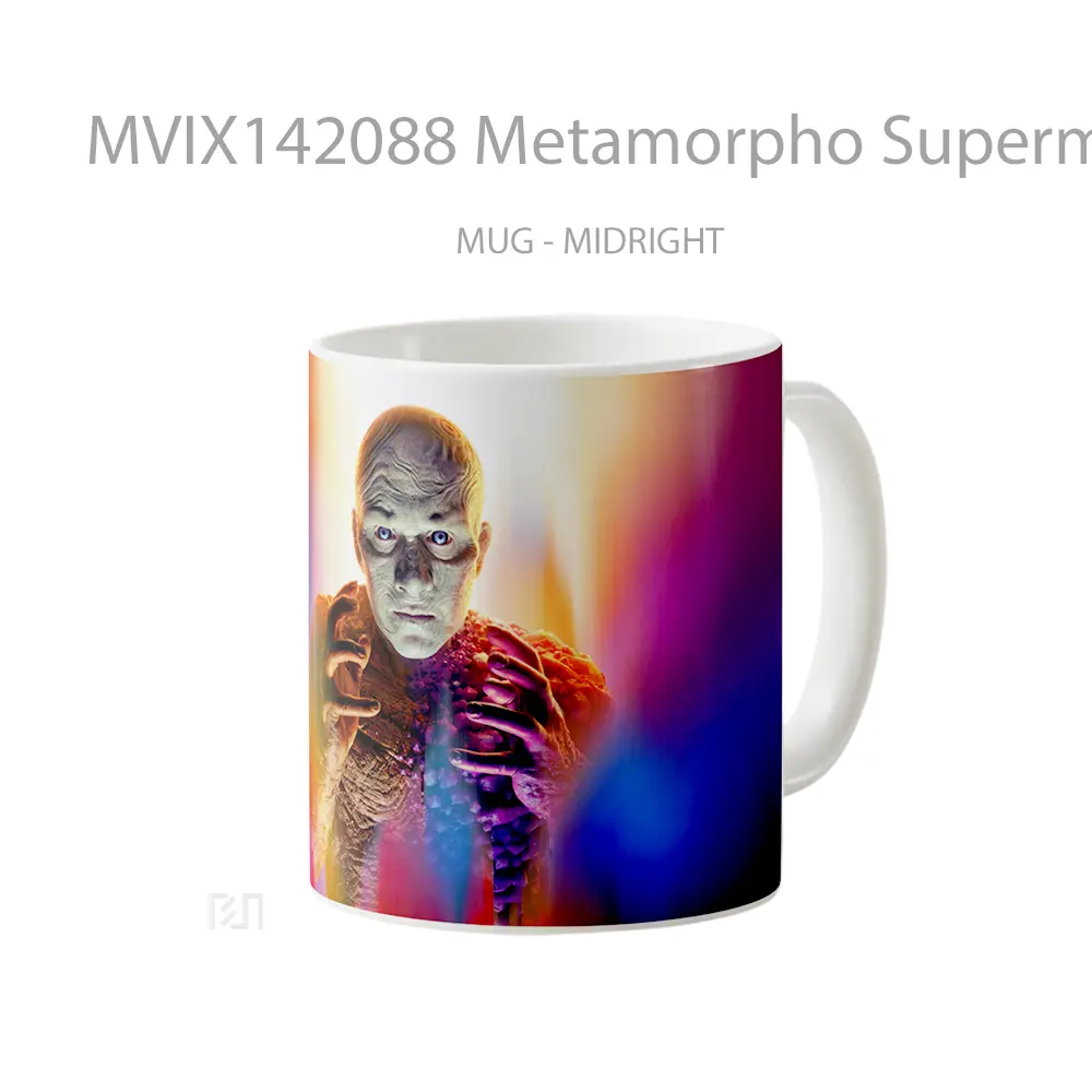 Mug Metamorpho Superman 2025 Gelas Superhero - All-side / Desain