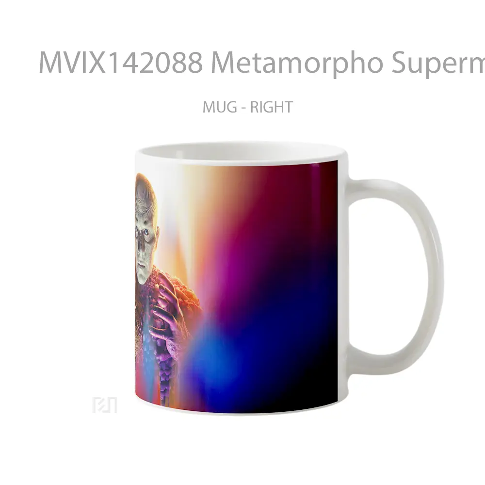 Mug Metamorpho Superman 2025 Gelas Superhero - All-side / Desain