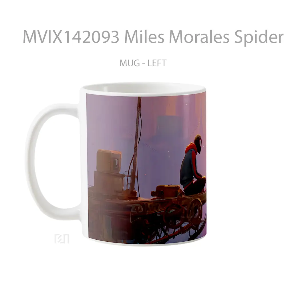 Mug Miles Morales Spider Gwen Gelas Keramik Unik - All-side / Desain