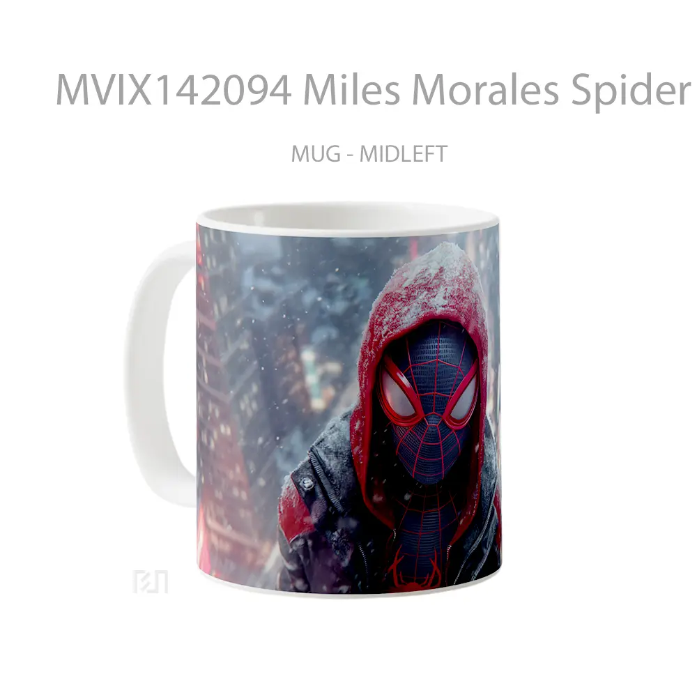 Mug Miles Morales Spider Ma Gelas Keramik Unik - All-side / Desain