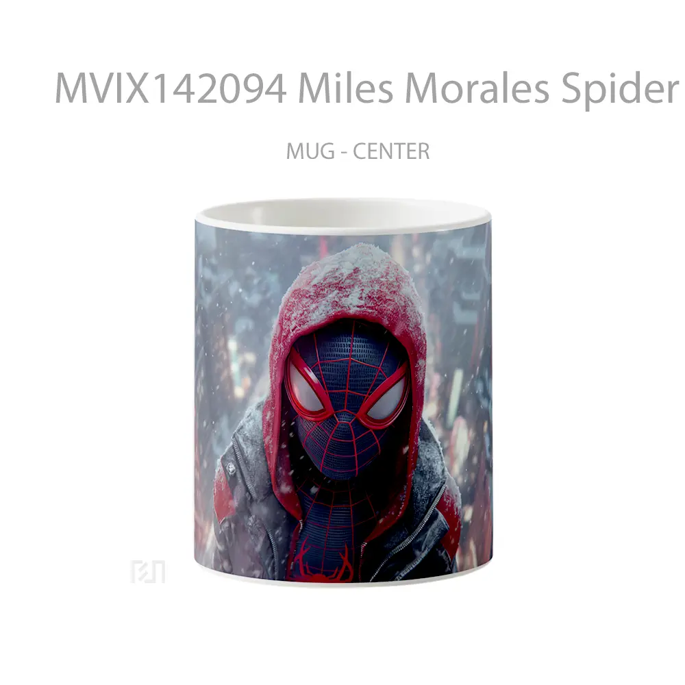Mug Miles Morales Spider Ma Gelas Keramik Unik