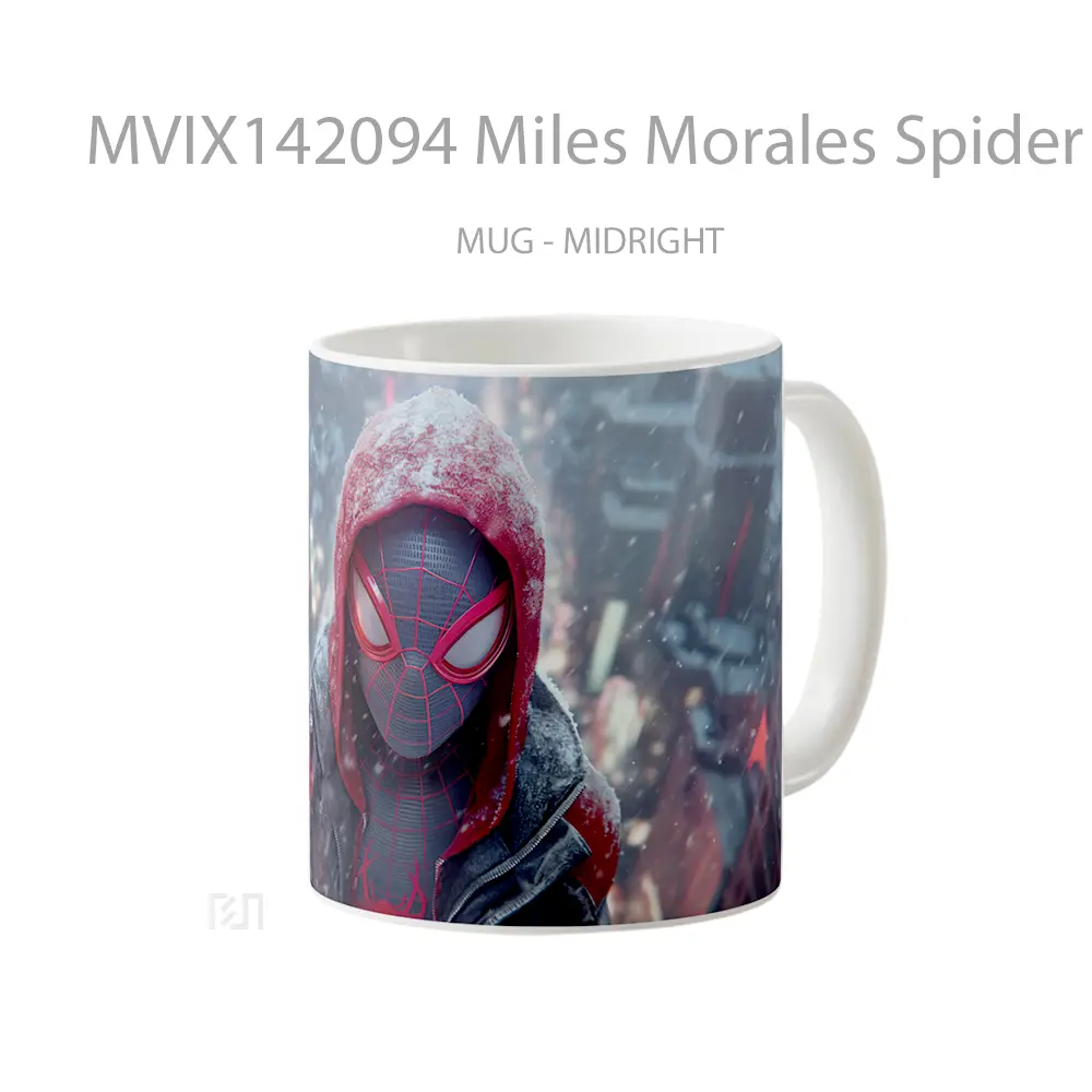 Mug Miles Morales Spider Ma Gelas Keramik Unik - All-side / Desain