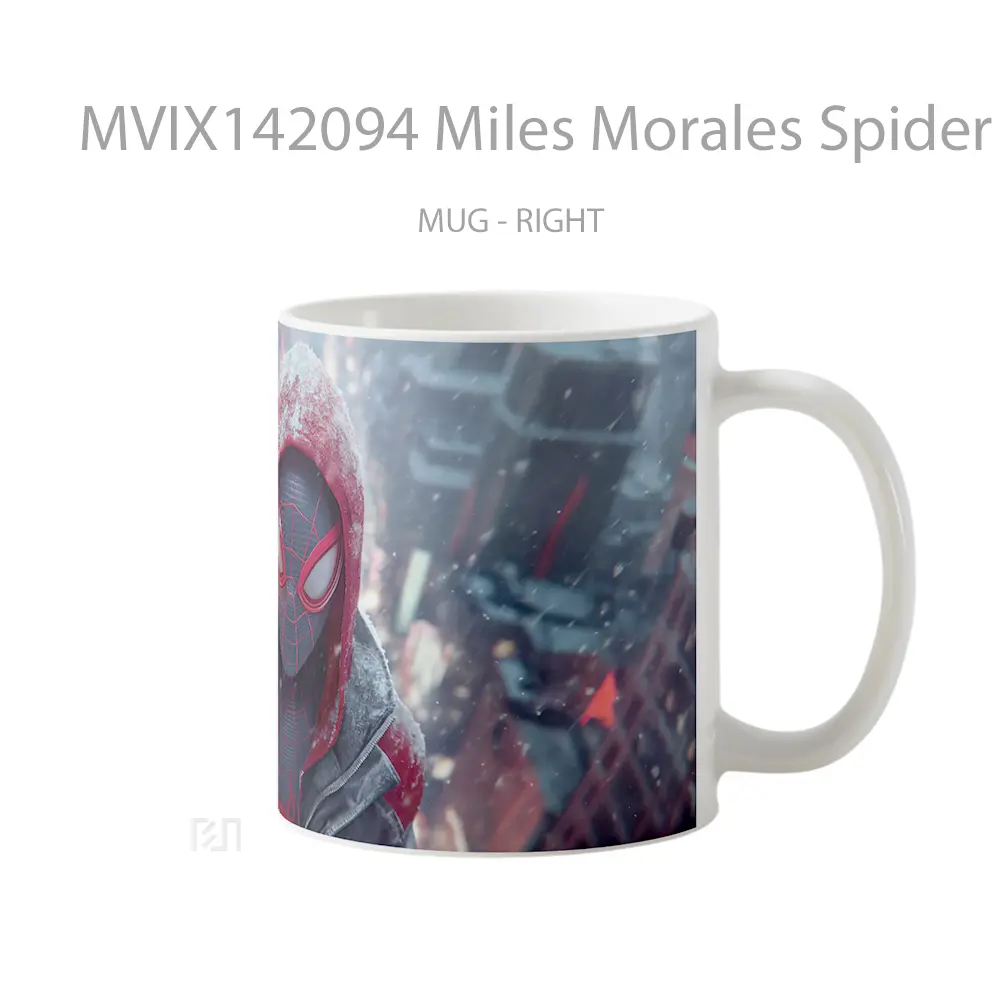 Mug Miles Morales Spider Ma Gelas Keramik Unik - All-side / Desain