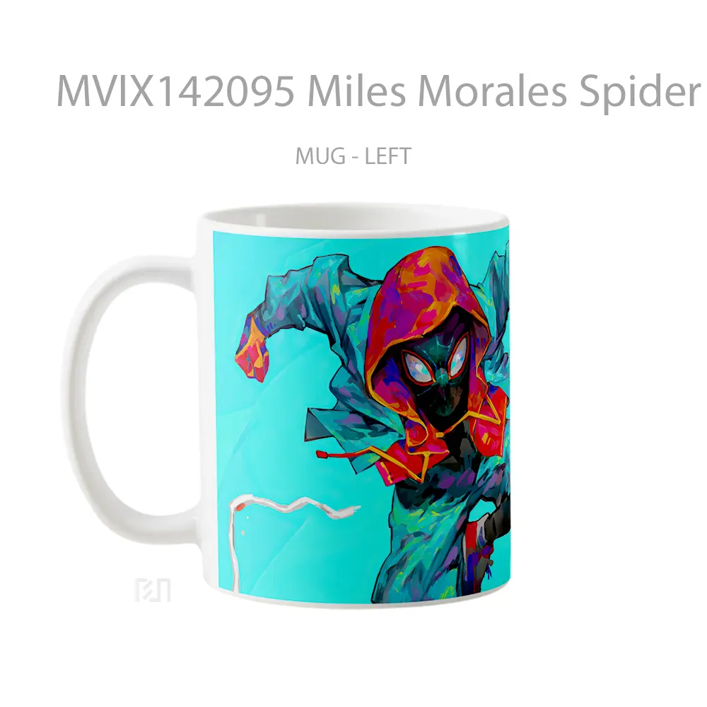 Mug Miles Morales Spider Ma Gelas Keramik Unik - All-side / Desain