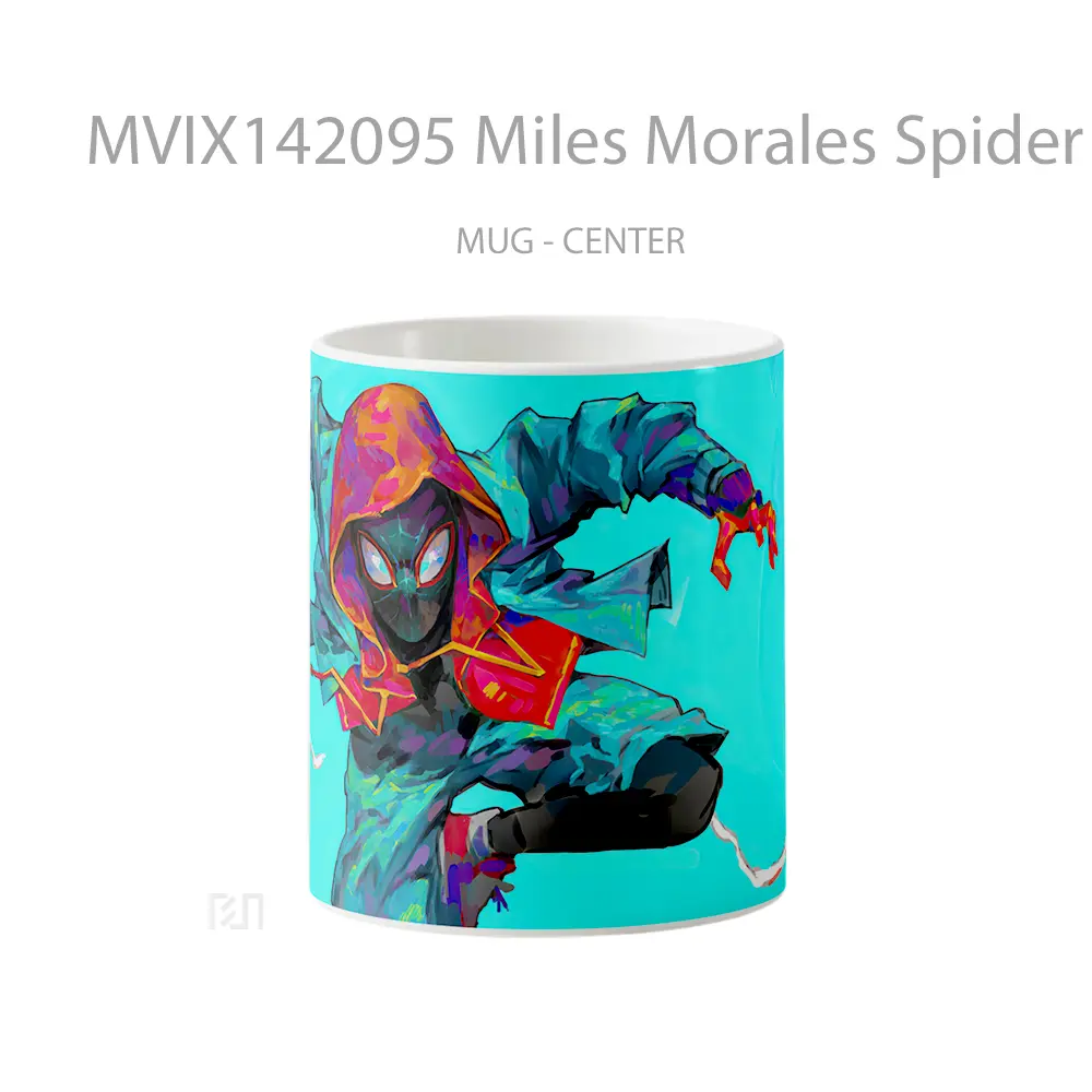 Mug Miles Morales Spider Ma Gelas Keramik Unik