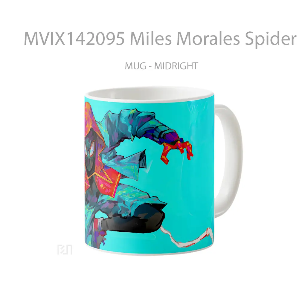 Mug Miles Morales Spider Ma Gelas Keramik Unik - All-side / Desain