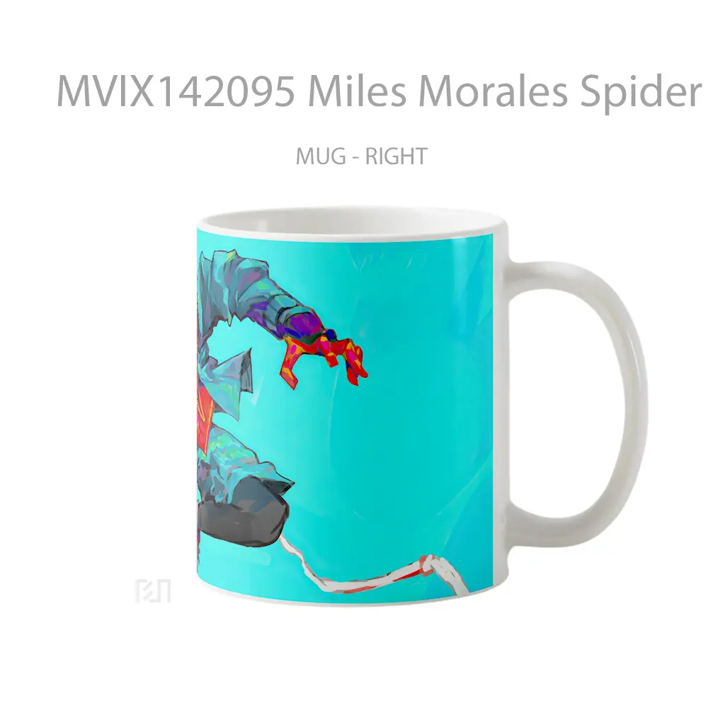 Mug Miles Morales Spider Ma Gelas Keramik Unik - All-side / Desain