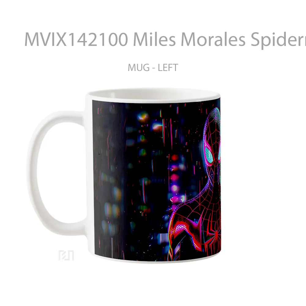 Mug Miles Morales Spiderman Gelas Keramik Unik - All-side / Desain