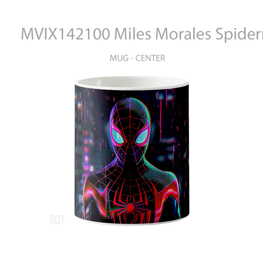 Mug Miles Morales Spiderman Gelas Keramik Unik