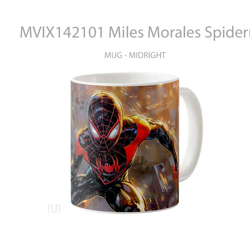 Mug Miles Morales Spiderma Gelas Keramik Unik - All-side / Desain