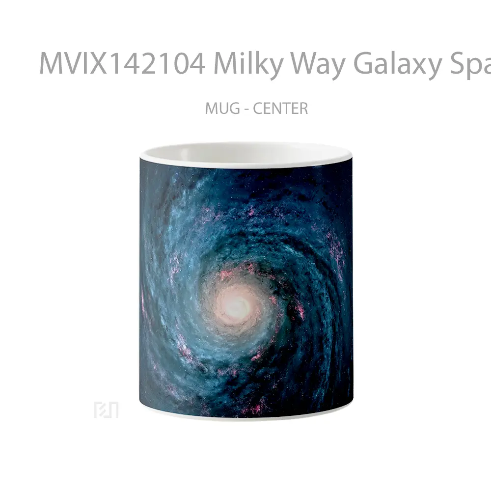 Mug Milky Way Galaxy Space Gelas Keramik Unik