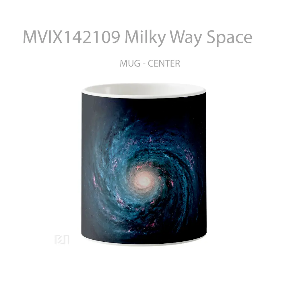 Mug Milky Way Space Gelas Keramik Unik
