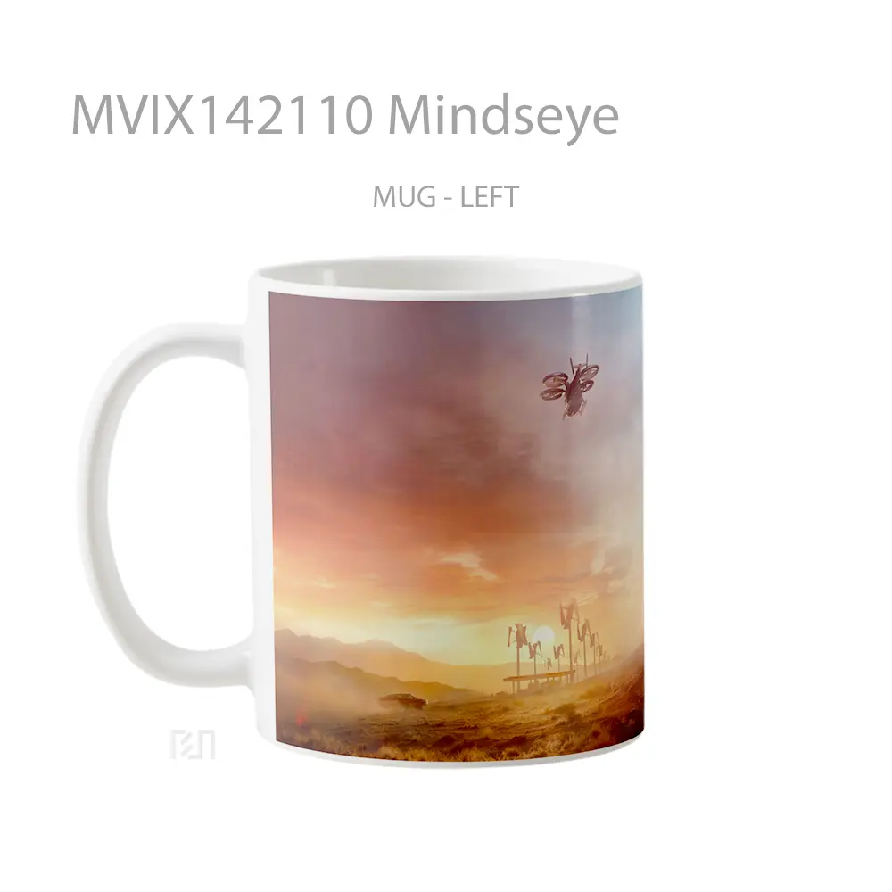 Mug Mindseye Gelas Keramik Unik - All-side / Desain