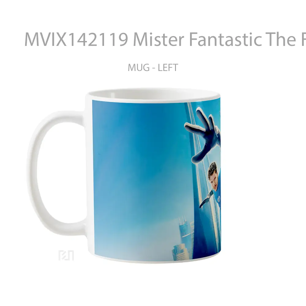 Mug Mister Fantastic The Fantastic 4 First Steps Gelas Keramik Unik - All-side / Desain