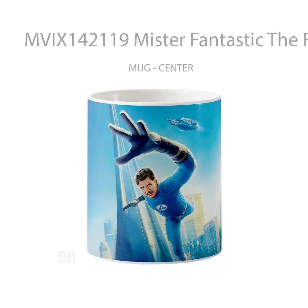 Mug Mister Fantastic The Fantastic 4 First Steps Gelas Keramik Unik