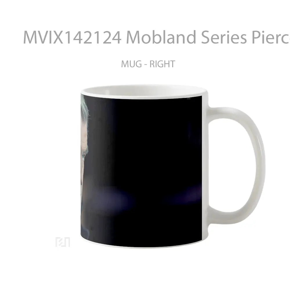 Mug Mobland Series Pierce Brosnan Gelas Keramik Unik - All-side / Desain