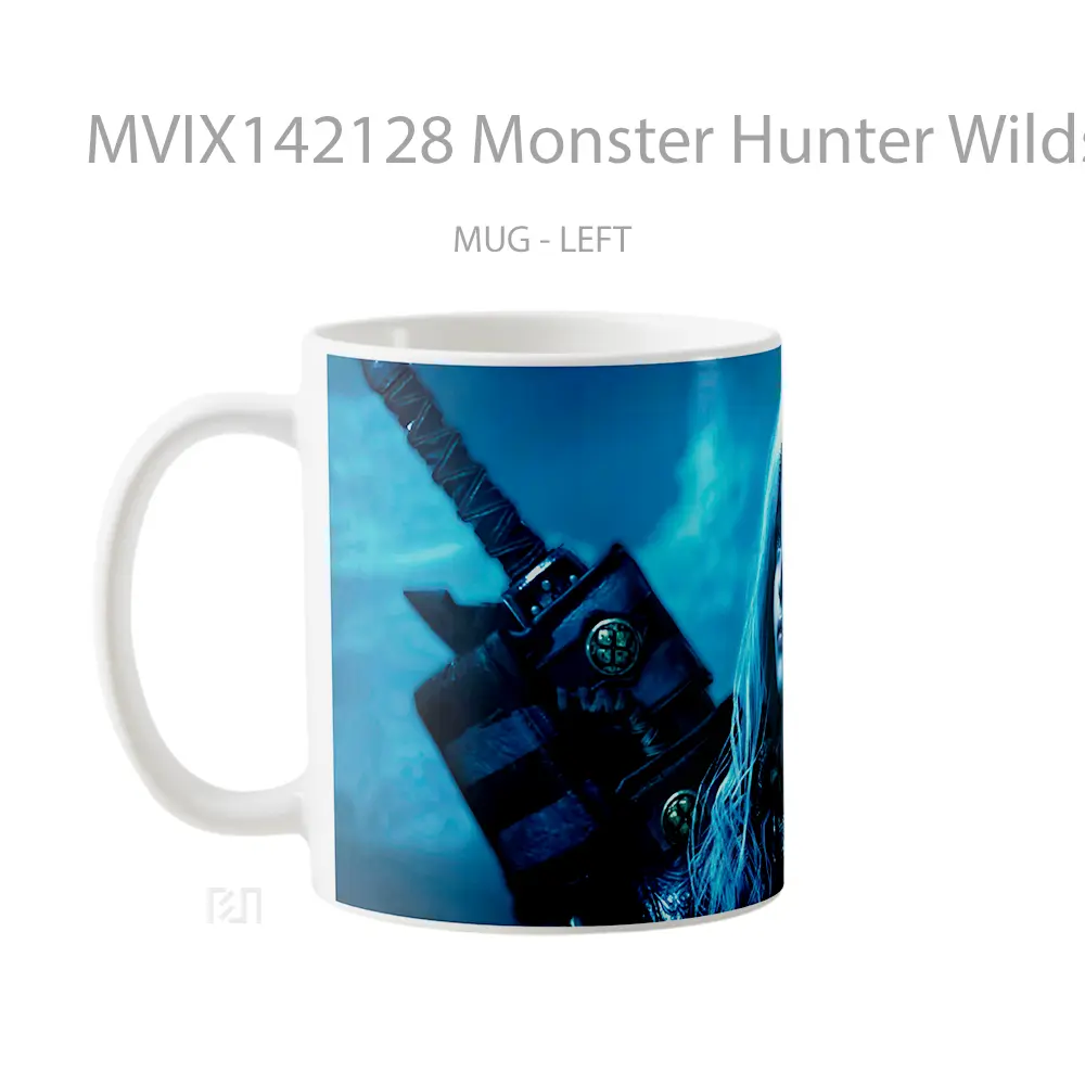 Mug Monster Hunter Wilds Gir Gelas Keramik Unik - All-side / Desain